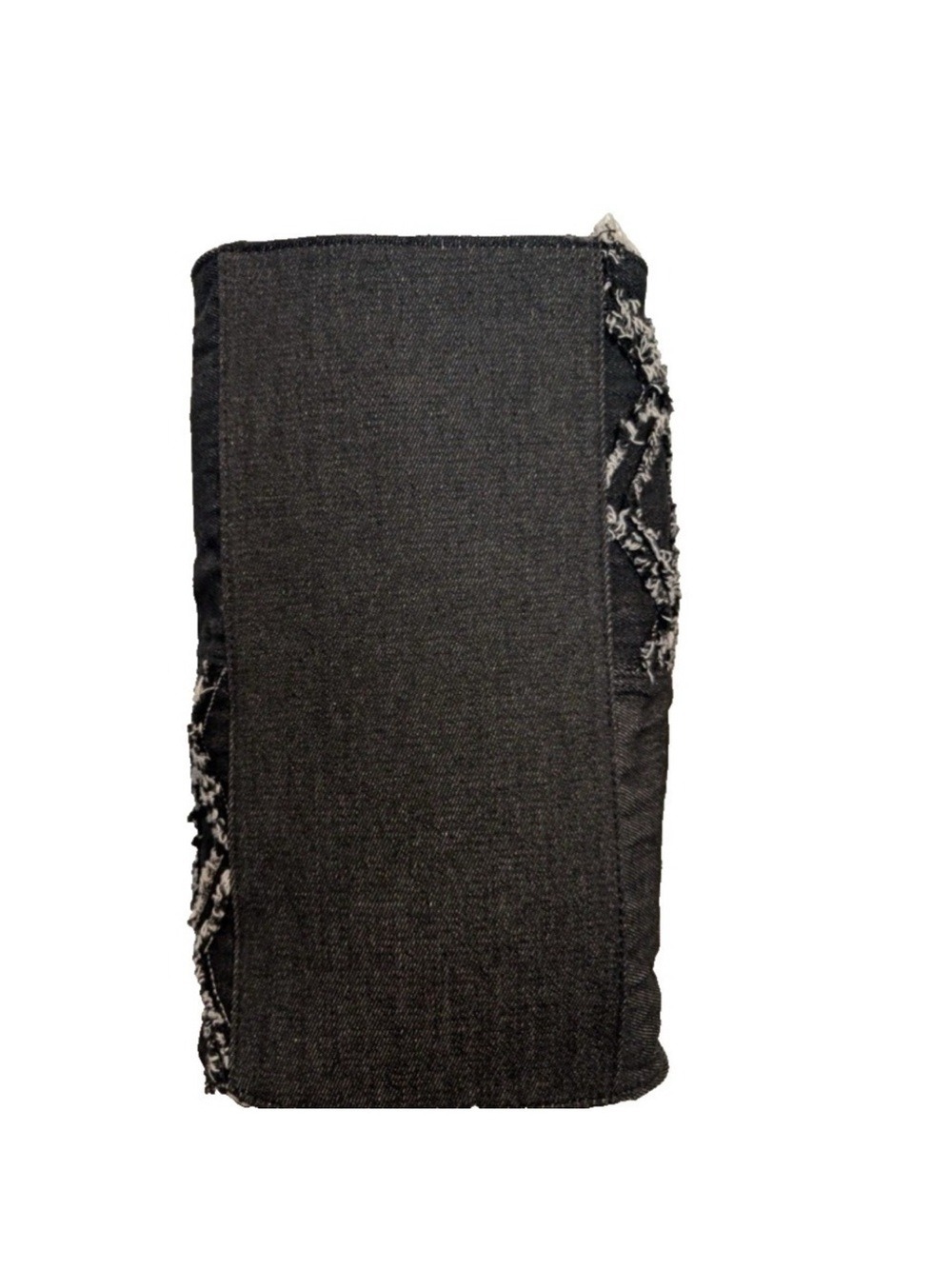 Wildfox Black Fringed DenimTote Bag NWT - Picture 8 of 11